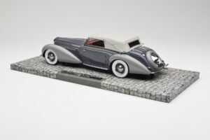 Delage D8 120 Cabriolet Gri & Gri Închis Minichamps 1:18 107115134 Metal - imaginea 5 din 6