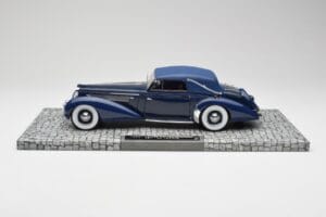 Delage D8-120 Cabriolet Two Tone Albastru Minichamps 1:18 107115132 Rășină - imaginea 3 din 6