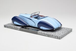 Delahaye Type 135-M Cabriolet Mullin Museum Minichamps 1:18 107116160 Metal - imaginea 4 din 6