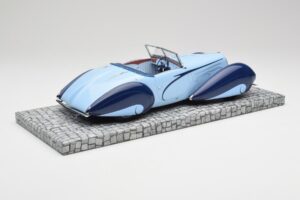 Delahaye Type 135-M Cabriolet Mullin Museum Minichamps 1:18 107116160 Metal - imaginea 5 din 6
