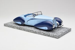 Delahaye Type 135-M Cabriolet Mullin Museum Minichamps 1:18 107116160 Metal - imaginea 6 din 6