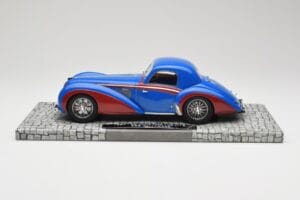 Delahaye Type 145 V12 Coupe Albastru Roșu Minichamps 1:18 107116121 Rășină - imaginea 3 din 6