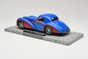 Delahaye Type 145 V12 Coupe Albastru Roșu Minichamps 1:18 107116121 Rășină - imaginea 5 din 6