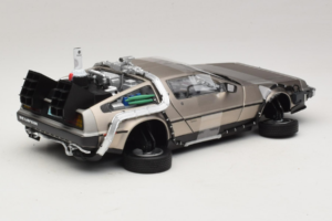 DeLorean DMC-12 Back to the Future Time Machine Sun Star 1:18 2710 Metal - imaginea 2 din 6