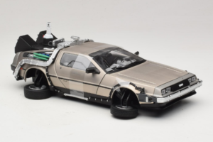 DeLorean DMC-12 Back to the Future Time Machine Sun Star 1:18 2710 Metal - imaginea 4 din 6