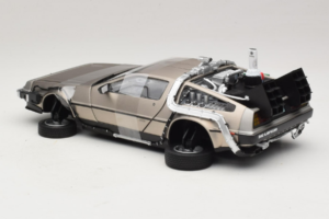 DeLorean DMC-12 Back to the Future Time Machine Sun Star 1:18 2710 Metal - imaginea 5 din 6