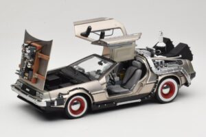 DeLorean DMC-12 Back to the Future Part III Sun Star 1:18 2712 Metal - imaginea 2 din 8