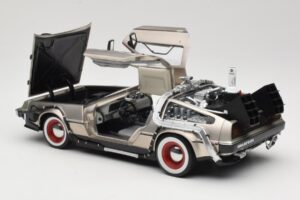DeLorean DMC-12 Back to the Future Part III Sun Star 1:18 2712 Metal - imaginea 5 din 8