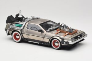 DeLorean DMC-12 Back to the Future Part III Sun Star 1:18 2712 Metal - imaginea 6 din 8