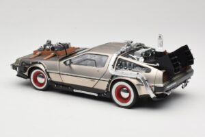 DeLorean DMC-12 Back to the Future Part III Sun Star 1:18 2712 Metal - imaginea 7 din 8