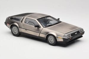 DeLorean DMC-12 LK Argintiu Sun Star 1:18 2701 Metal - imaginea 6 din 8