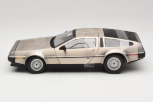 DeLorean DMC-12 Argintiu Sun Star 1:18 2703 Metal - imaginea 3 din 6
