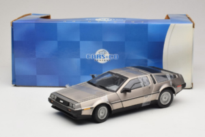 DeLorean DMC-12 Argintiu Sun Star 1:18 2703 Metal - imaginea 6 din 6