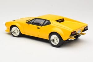De Tomaso Pantera Galben Hot Wheels 1:18 27809 Metal - imaginea 7 din 8