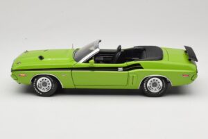 Dodge Challenger Cabriolet Verde Greenlight 1:18 12803-06G Metal - imaginea 4 din 8