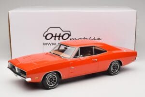 Dodge Charger Hemi Portocaliu Otto 1:12 G060 Rășină - imaginea 6 din 6