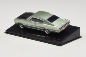 Dodge Charger Mk1 Green Metallic IXO 1:43 CLC605N Metal - imaginea 3 din 5