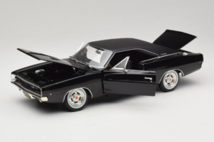 Dodge Charger R/T Steve McQueen Bullitt Movie Greenlight 1:18 12839 Metal - imaginea 2 din 8