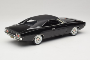 Dodge Charger R/T Steve McQueen Bullitt Movie Greenlight 1:18 12839 Metal - imaginea 3 din 8