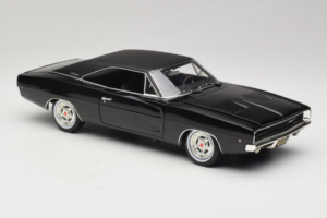 Dodge Charger R/T Steve McQueen Bullitt Movie Greenlight 1:18 12839 Metal - imaginea 6 din 8