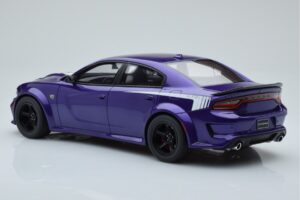 Dodge Charger Super Bee Violet GT Spirit 1:18 GT895 Rășină - imaginea 5 din 6