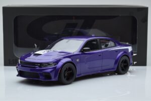 Dodge Charger Super Bee Violet GT Spirit 1:18 GT895 Rășină - imaginea 6 din 6