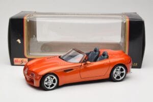 Dodge Concept Vehicle Portocaliu Maisto 1:18 50323 Metal - imaginea 8 din 8