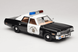 Dodge Monaco Highway Patrol CHiPS Auto World 1:18 AWSS112/06 Metal - imaginea 6 din 8