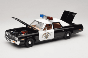 Dodge Monaco Highway Patrol CHiPS Auto World 1:18 AWSS112/06 Metal - imaginea 2 din 8