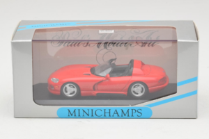 Dodge Viper RT/10 Cabriolet Roșu Minichamps 1:43 430144032 Metal - imaginea 4 din 4