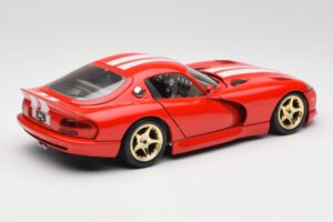 Dodge Viper GTS Roșu Bburago 1:18 3075 Metal - imaginea 3 din 8