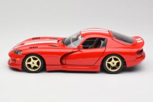 Dodge Viper GTS Roșu Bburago 1:18 3075 Metal - imaginea 4 din 8