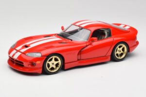 Dodge Viper GTS Roșu Bburago 1:18 3075 Metal
