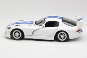 Dodge Viper GTS-R GT2 Alb 1997 Maisto 1:18 50316 Metal - imaginea 4 din 8