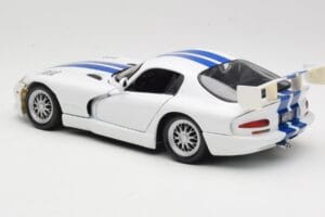 Dodge Viper GTS-R GT2 Alb 1997 Maisto 1:18 50316 Metal - imaginea 7 din 8