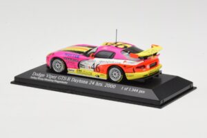 Dodge Viper GTS-R #46 Seiler / Brun / Messley 24 Hours of Daytona 2000 Minichamps 1:43 430001446 Metal - imaginea 3 din 4