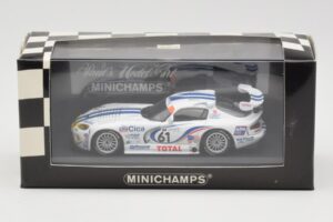 Dodge Viper GTS-R #61 Team Oreca S. Ayari / P. Gache 24 Hours of Le Mans 1997 Minichamps 1:43 430971461 Metal - imaginea 4 din 4