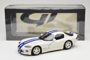 Dodge Viper GTS Stone White GT Spirit 1:18 GT940 Rășină - imaginea 6 din 6