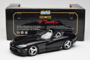 Dodge Viper RT/10 Negru Bburago 1:18 3065 Metal - imaginea 8 din 8
