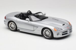 Dodge Viper SRT-10 Bright Argintiu Bburago 1:18 34908 Metal - imaginea 6 din 8