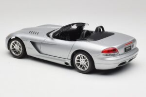 Dodge Viper SRT-10 Bright Argintiu Bburago 1:18 34908 Metal - imaginea 7 din 8