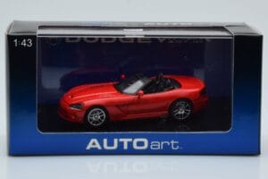 Dodge Viper SRT-10 Roșu AUTOart 1:43 51701 Metal - imaginea 4 din 4