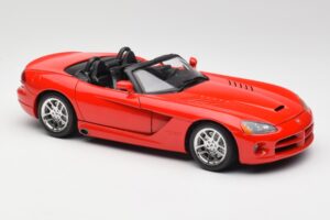 Dodge Viper SRT-10 Roșu Bburago 1:18 3325 Metal - imaginea 6 din 8