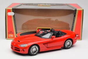 Dodge Viper SRT-10 Roșu Bburago 1:18 3325 Metal - imaginea 8 din 8