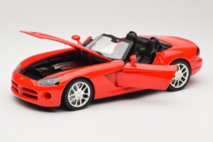 Dodge Viper SRT-10 Roadster Roșu Hot Wheels 1:18 53836 Metal - imaginea 2 din 8