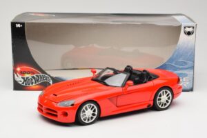 Dodge Viper SRT-10 Roadster Roșu Hot Wheels 1:18 53836 Metal - imaginea 8 din 8