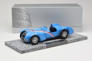 Ecurie Bleue Delahaye Type 145 V12 R. Dreyfus Coupe du Million Montlhery 1937 Minichamps 1:18 107116100 Metal - imaginea 6 din 6
