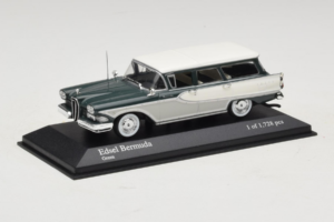 Edsel Bermuda Station Wagon Verde Minichamps 1:43 400082011 Metal - imaginea 2 din 4