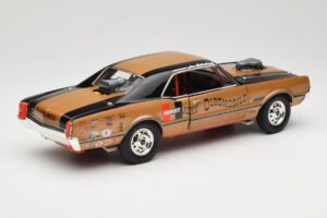 Oldsmobile 442 Hurst Hairy Olds Twin-Engine 4WD 1966 Highway 61 1:18 50089 Metal - imaginea 3 din 8