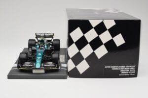 Aston Martin AMR22 Aramco #5 S. Vettel Monaco GP 2022 Minichamps 1:18 117220305 Rășină - imaginea 6 din 7